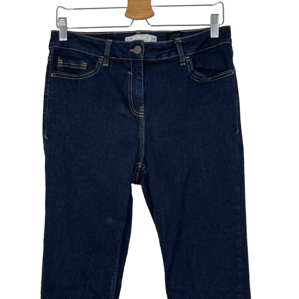 Next Slim Mid Rise Jeans - Picture 2 of 9